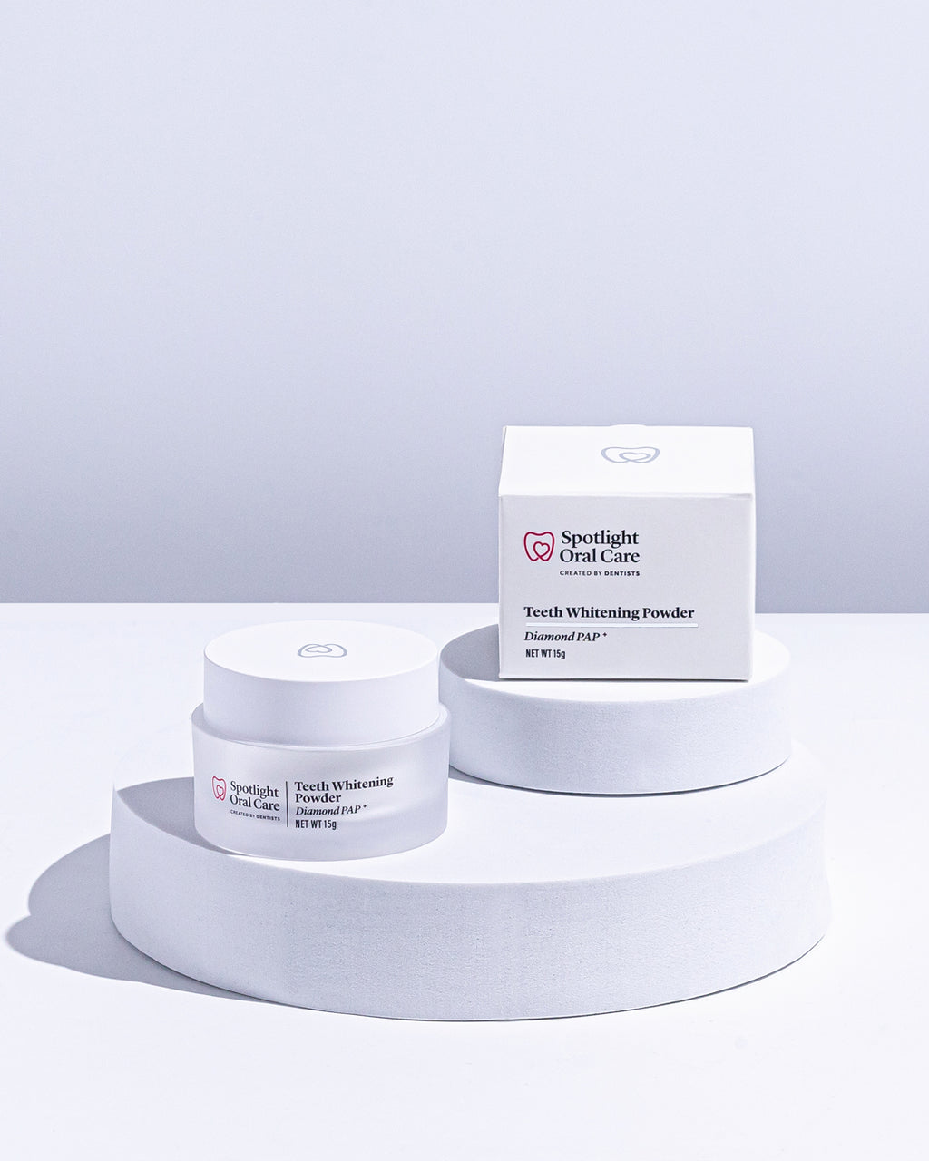 Vegan-friendly and cruelty-free teeth whitening powder developed by dentists for effective at-home whitening without sensitivity​